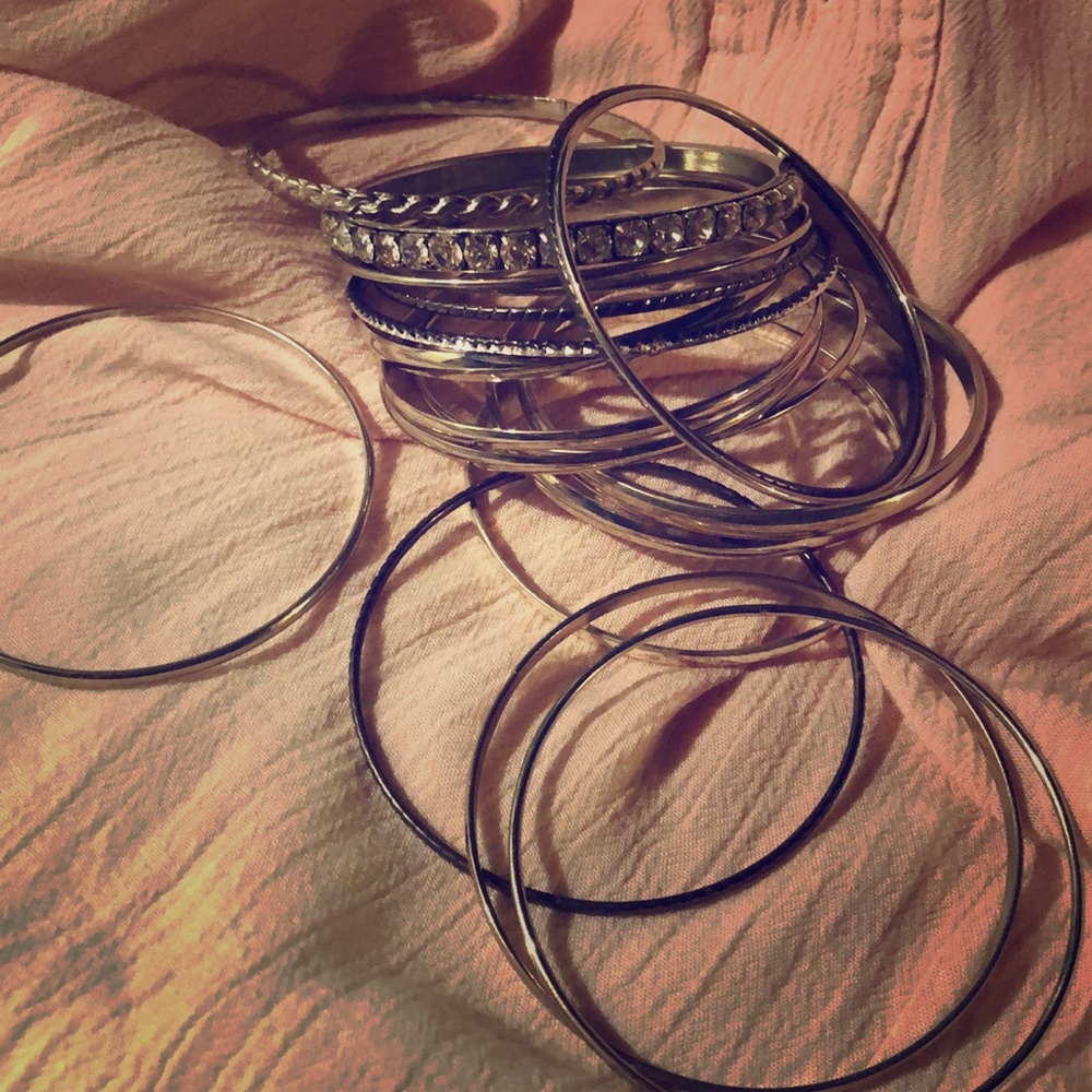 Bangle bracelets